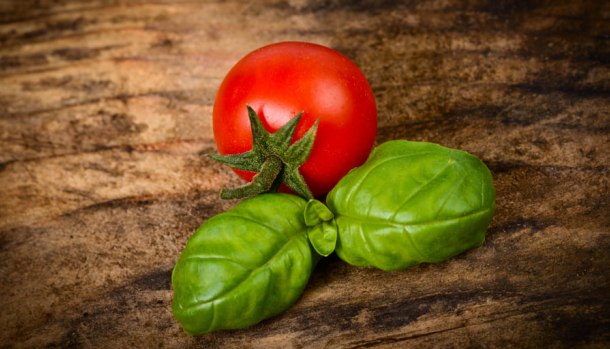 pomodoro pachino igp con basilico